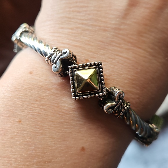 Vintage Menegatti |  Cable Bracelet - Picture 2 of 10